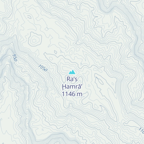 Map of Ra’s Ḩamrā’