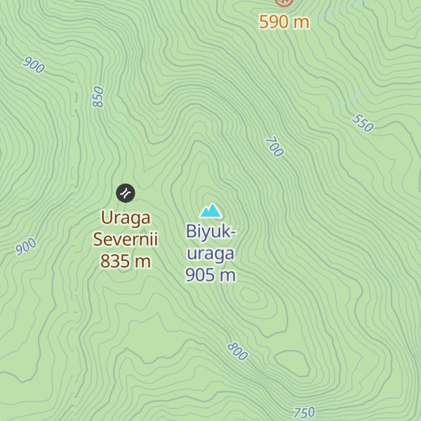 Map of Biyuk-uraga