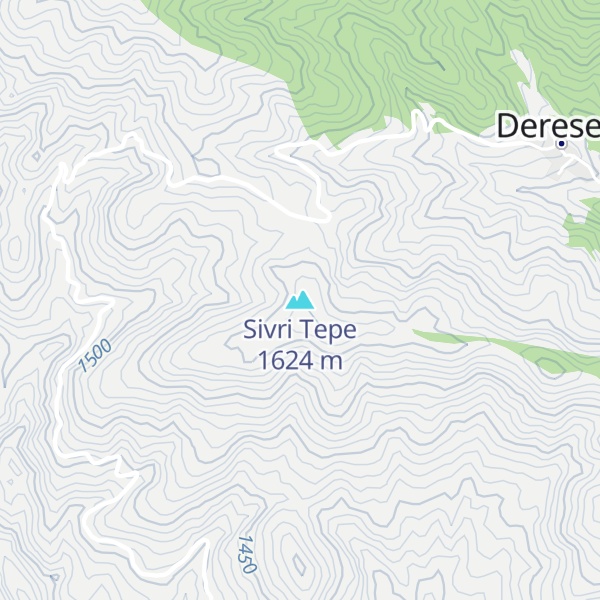 Map of Sivri Tepe