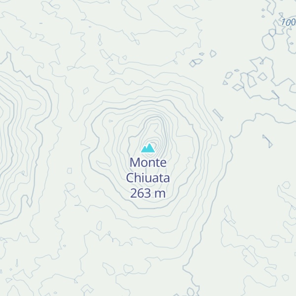 Map of Monte Chiuata