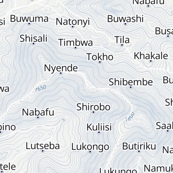 Map of Butiriku