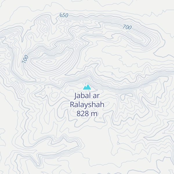 Map of Jabal ar Ralayshah