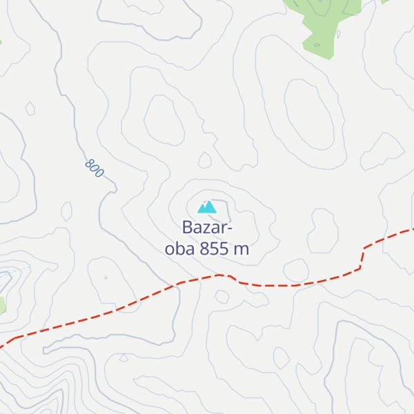 Map of Bazar-oba