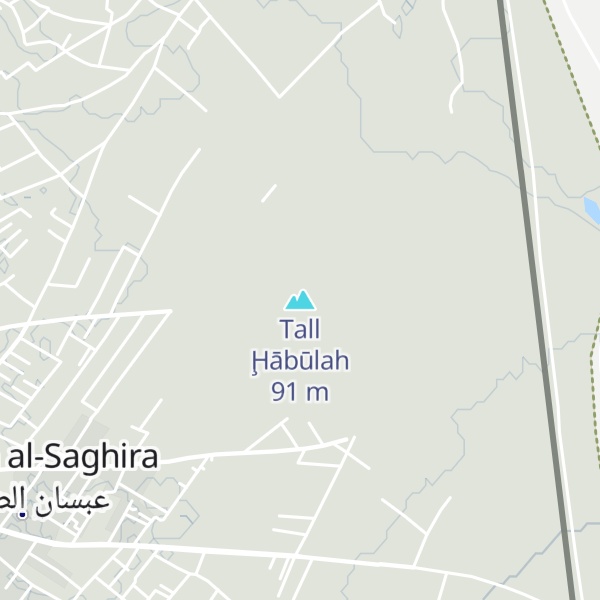 Map of Tall Ḩābūlah