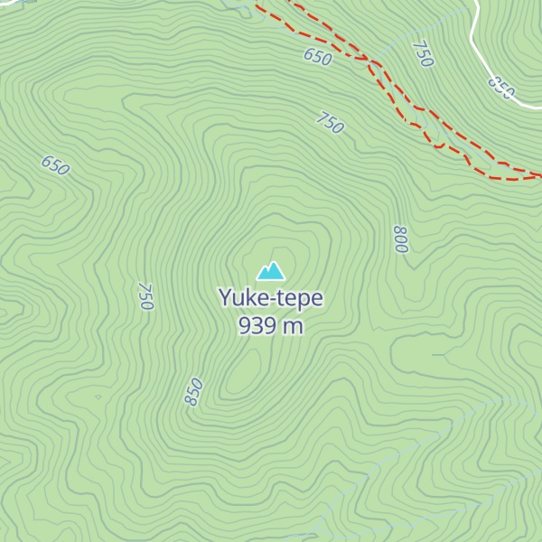 Map of Yuke-tepe