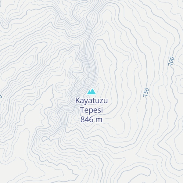 Map of Kayatuzu Tepesi