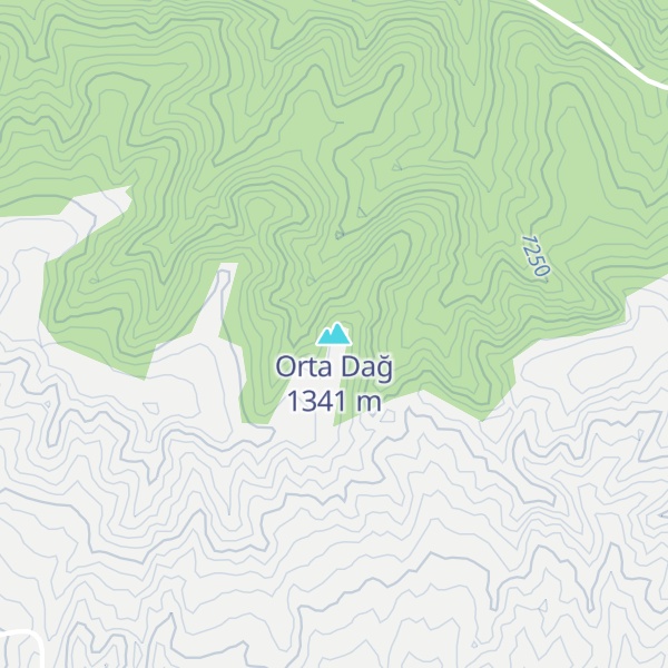 Map of Orta Dağ