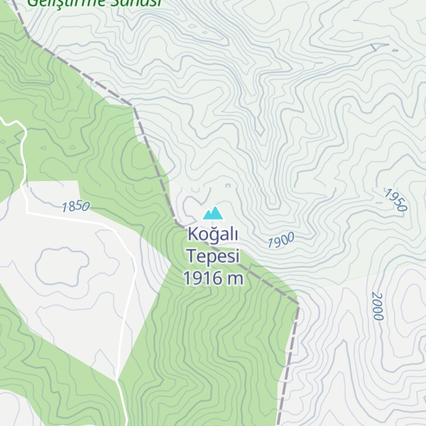 Map of Koğalı Tepesi