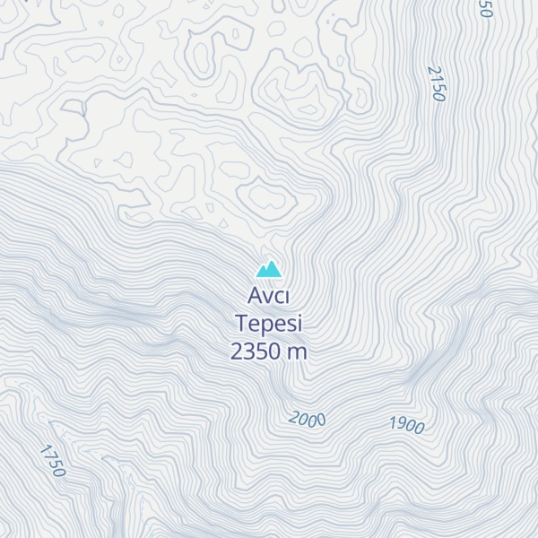 Map of Avcı Tepesi