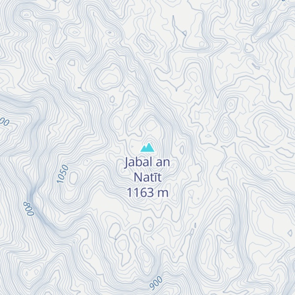 Map of Jabal an Natīt