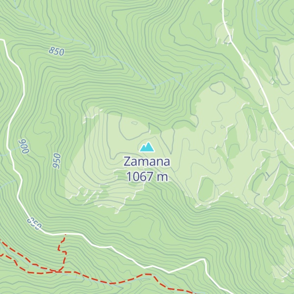 Map of Zamana