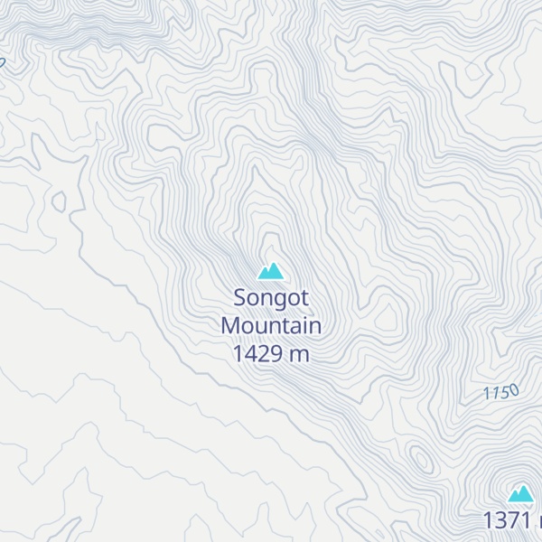 Map of Songot Mountain