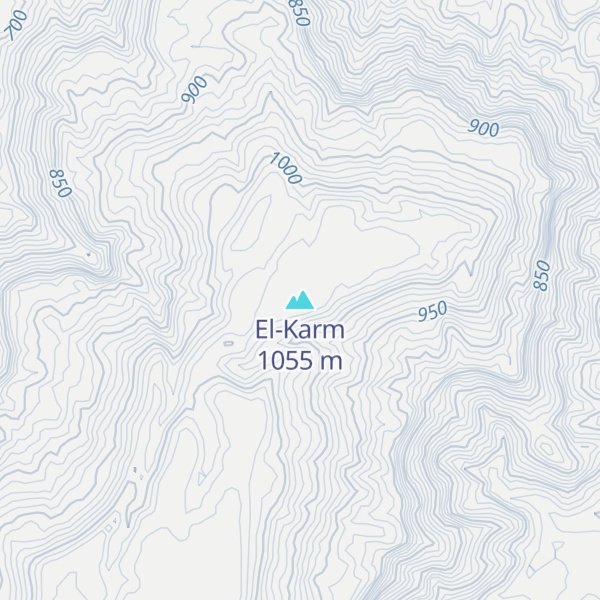 Map of El-Karm