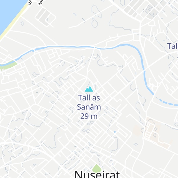 Map of Tall as Sanām