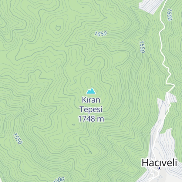 Map of Kıran Tepesi