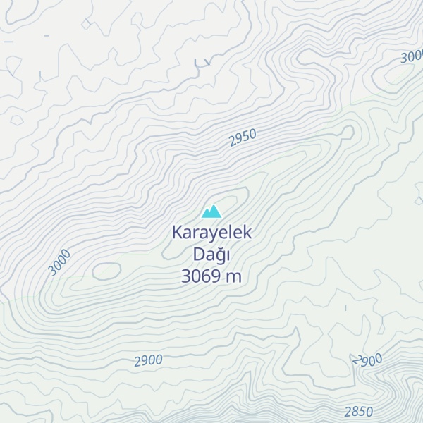 Map of Karayelek Dağı