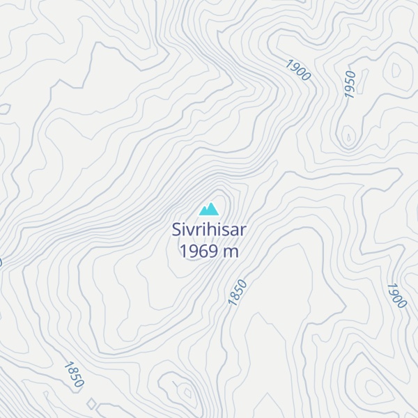 Map of Sivrihisar