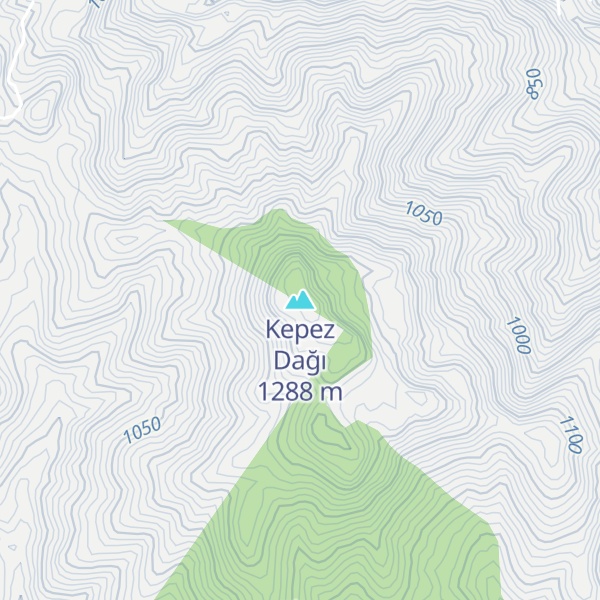 Map of Kepez Dağı