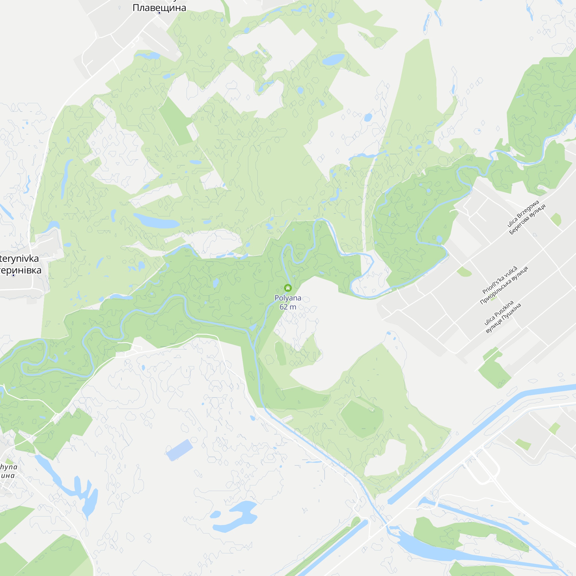Polyana map