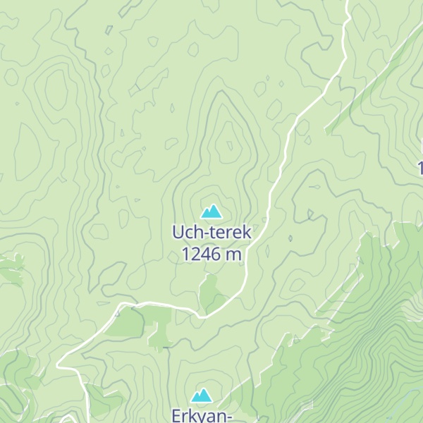 Map of Uch-terek