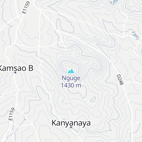 Map of Nguge