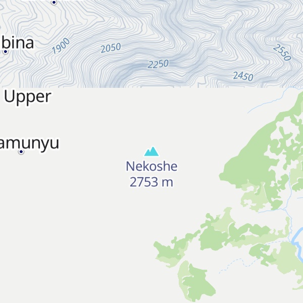 Map of Nekoshe