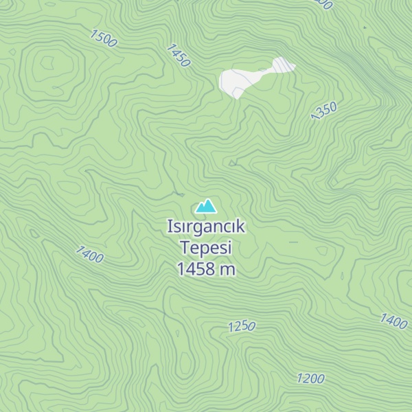 Map of Isırgancık Tepesi