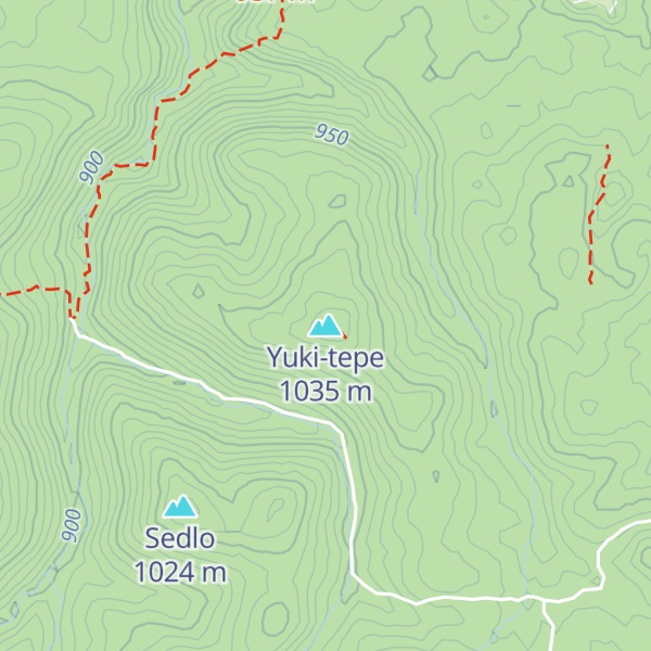 Map of Yuki-tepe