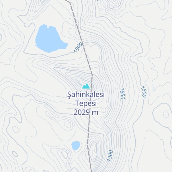 Map of Şahinkalesi Tepesi