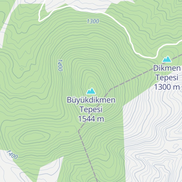 Map of Büyükdikmen Tepesi