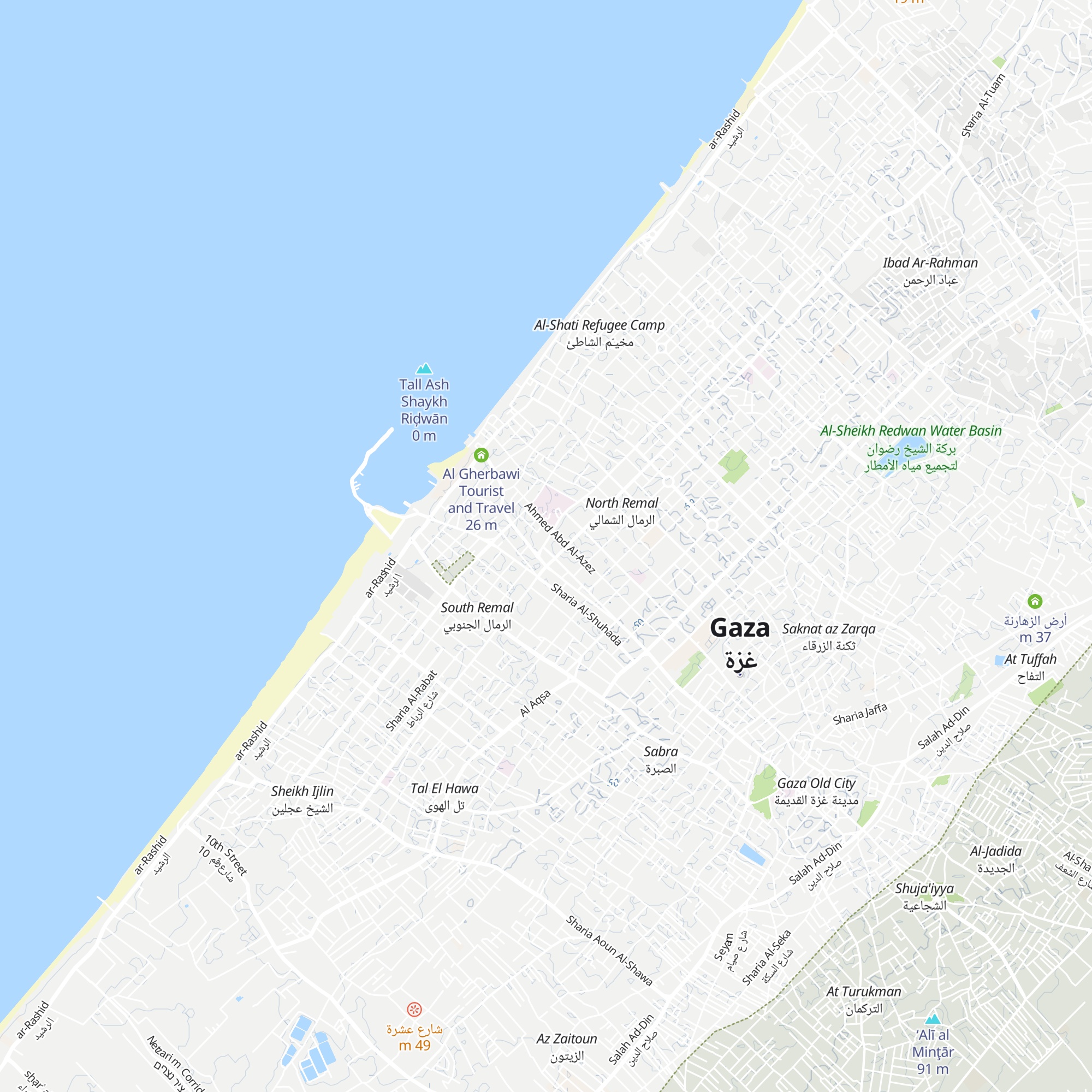 Al Montazah Office for Tourism and Travel map