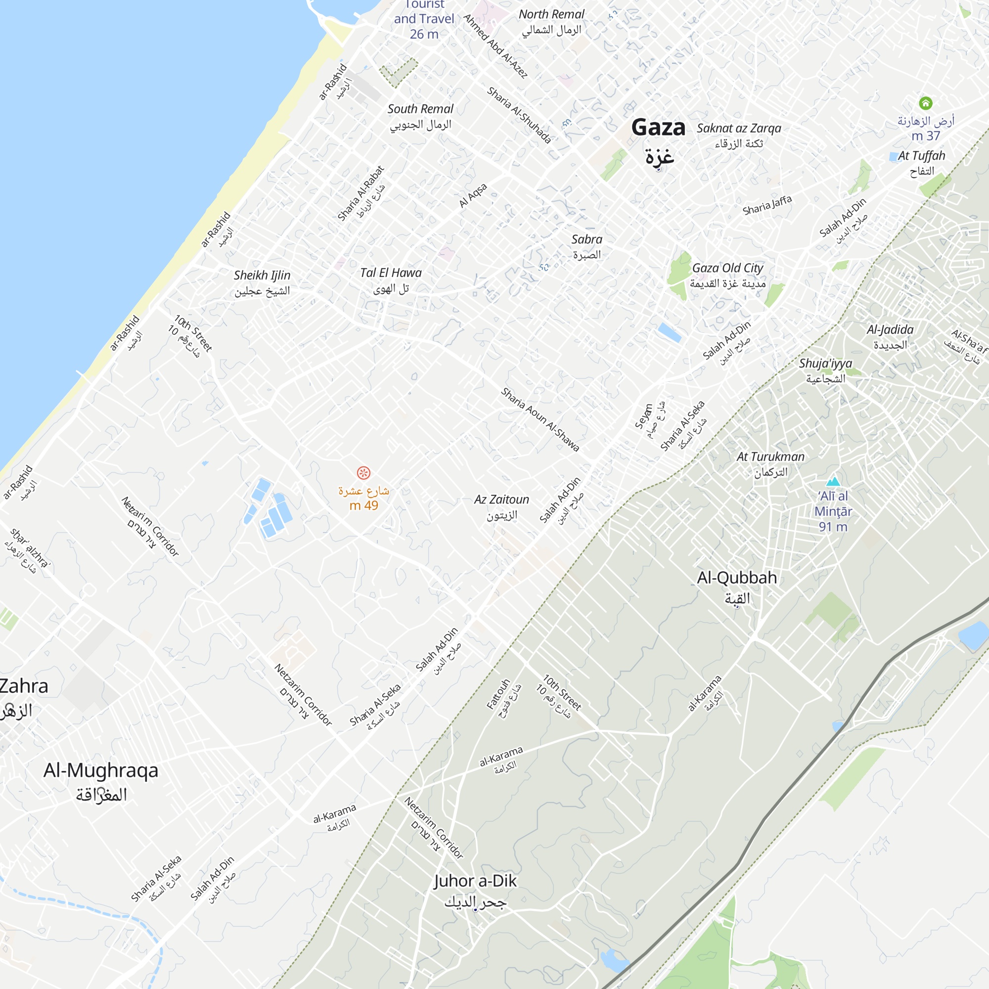 فلسطين الحبيبه map
