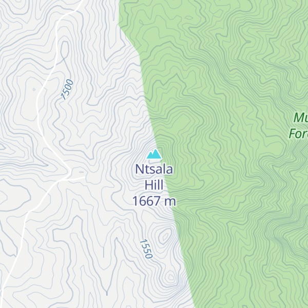 Map of Ntsala Hill