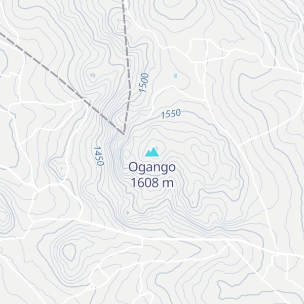 Map of Ogango