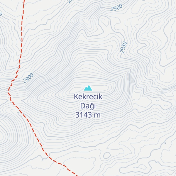 Map of Kekrecik Dağı