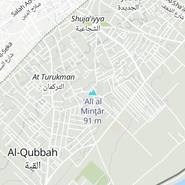 Map of ‘Alī al Minţār