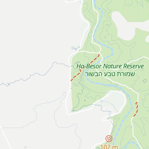 Map of Tel Sharuhen