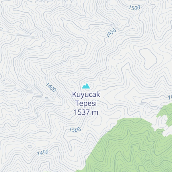 Map of Kuyucak Tepesi