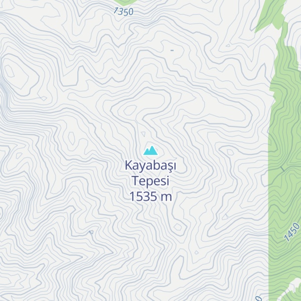 Map of Kayabaşı Tepesi