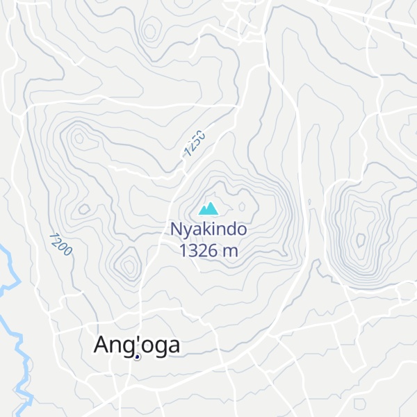 Map of Nyakindo