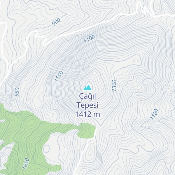 Map of Çağıl Tepesi