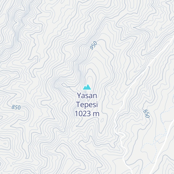 Map of Yasan Tepesi