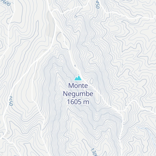 Map of Monte Negumbe