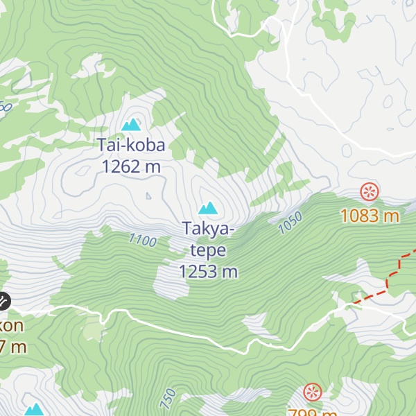 Map of Takya-tepe