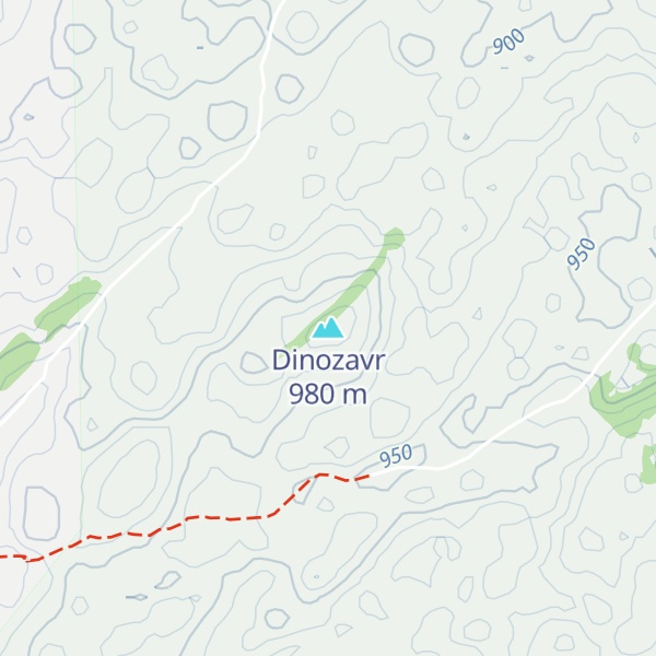 Map of Dinozavr