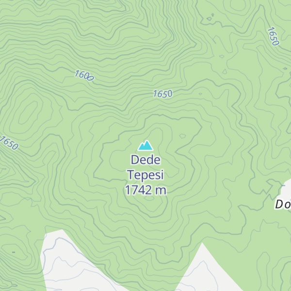 Map of Dede Tepesi