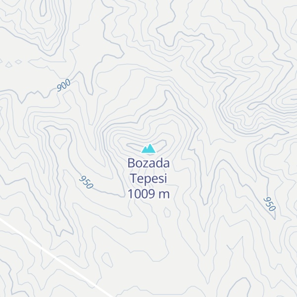 Map of Bozada Tepesi