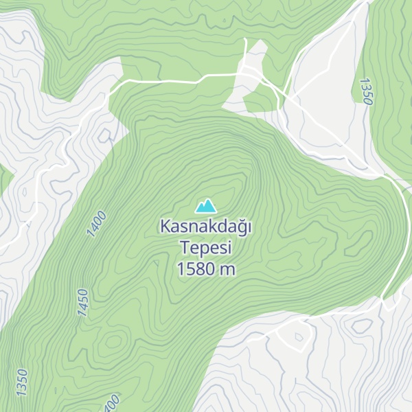 Map of Kasnakdağı Tepesi