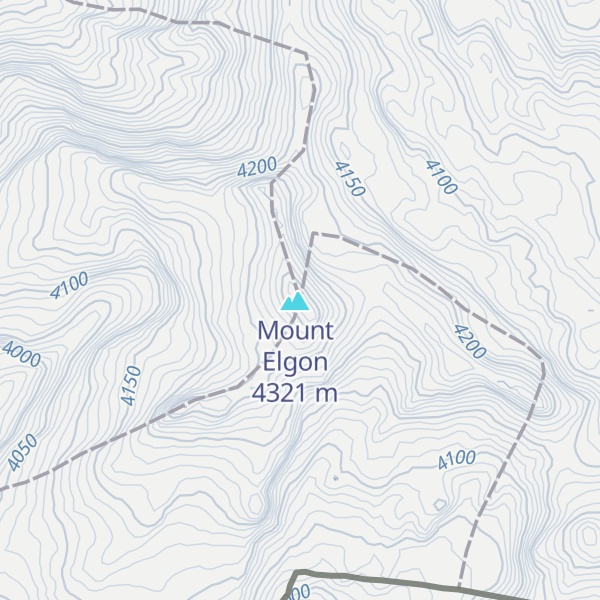 Map of Wagagai