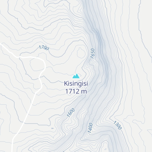 Map of Kisingisi